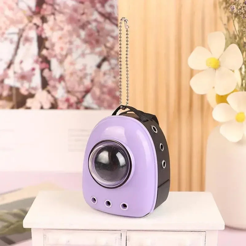 Labubu Doll Backpack Simulation Pet Bag for 10cm/15/17cm Dolls Cute Doll Accessories
